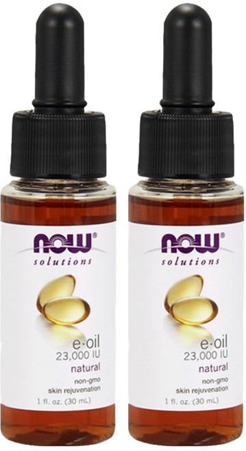 NOW solutions 維他命 E 深層保濕油, 30ml, 2瓶