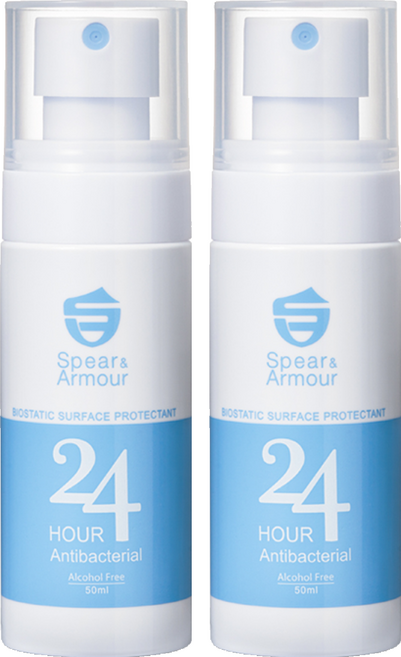 Spear&Armour 24H表面防護噴劑 無酒精, 50ml, 2瓶