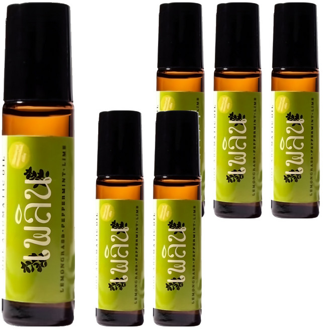 ANONA 精油滾珠瓶 Plern 悅然, 10ml, 6瓶