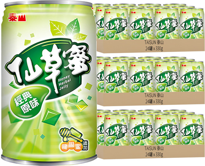 TAISUN 泰山 仙草蜜, 330g, 72罐