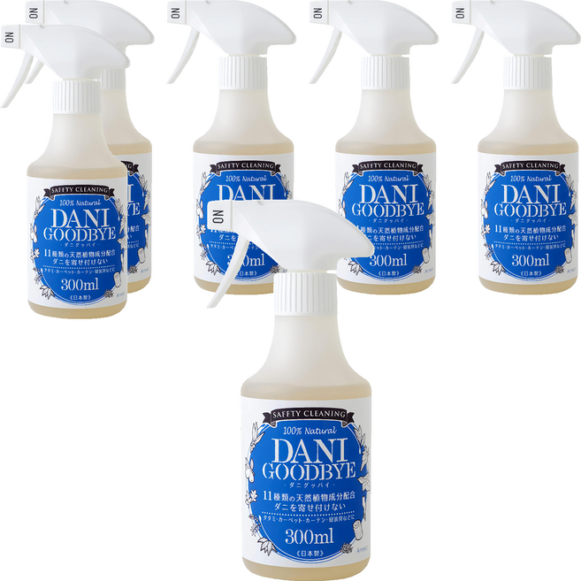 Arnest Good Bye 天然植物除蟎噴霧 溫和安心素材 日本製造, 300ml, 6瓶