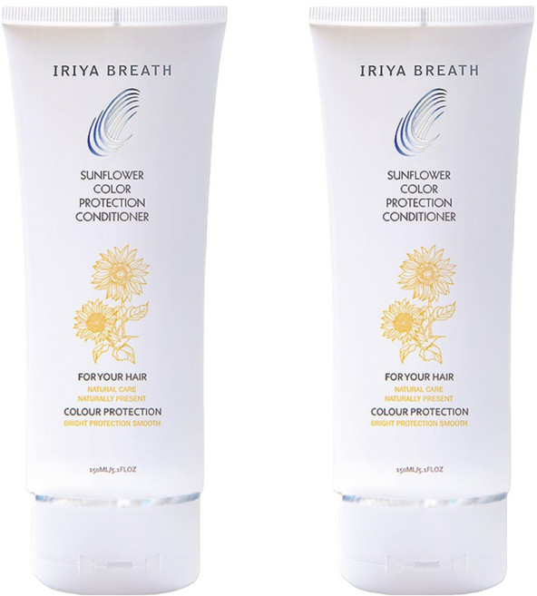 IRIYA BREATH 伊麗雅 免沖洗向日葵護色護髮精華乳, 150ml, 2瓶