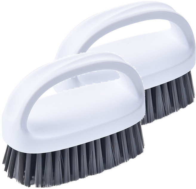 Quasi 淨濼洗衣刷 小 9.8 x 7 x 5cm, 2個, 白色