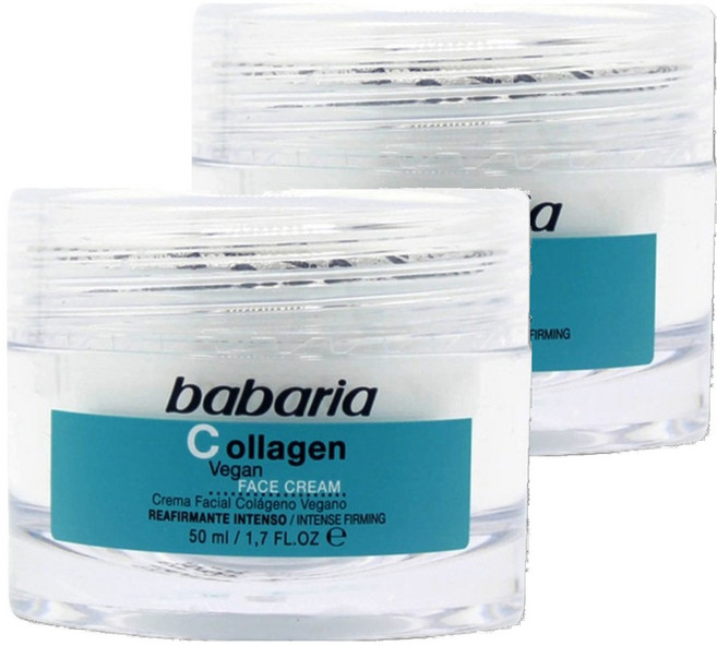 babaria 膠原蛋白面霜, 2個, 50ml