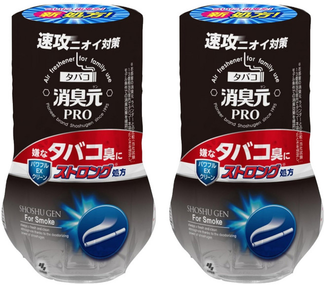 KOBAYASHI 小林製藥 消臭元 Pro專業菸草除臭配方, 400ml, 2瓶