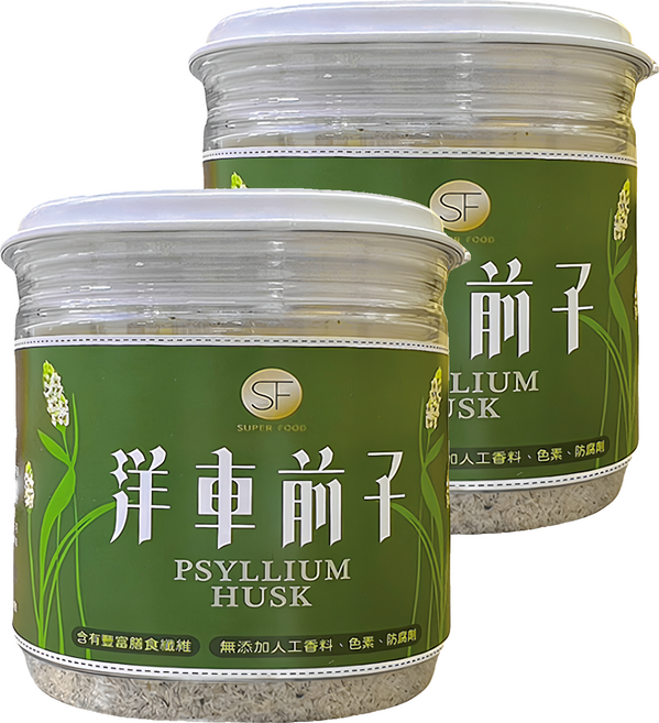 SUPER FOOD 洋車前子, 100g, 1入, 2罐