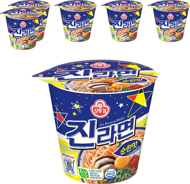 OTOKI 不倒翁 金拉麵 原味 65g, 6入
