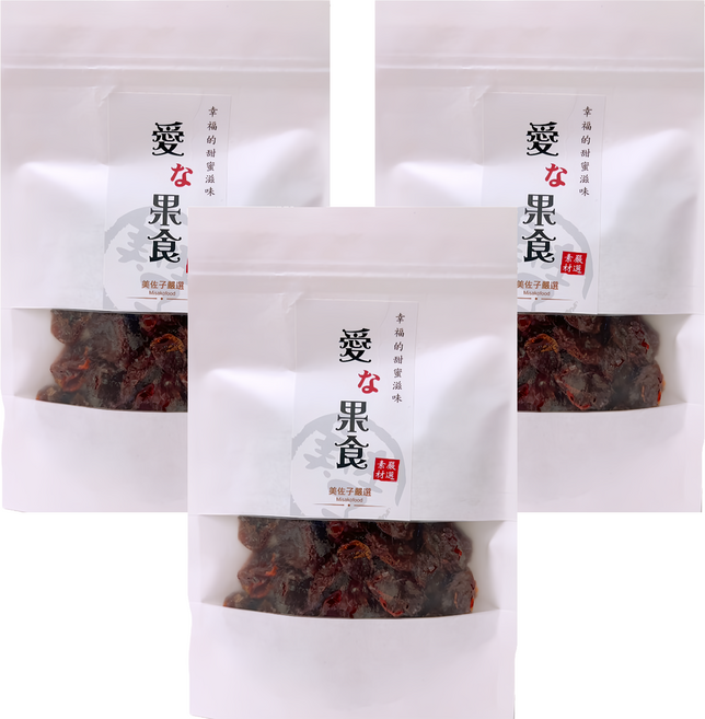 MISAKO 美佐子 嚴選果乾系列 聖女番茄乾, 3包, 130g