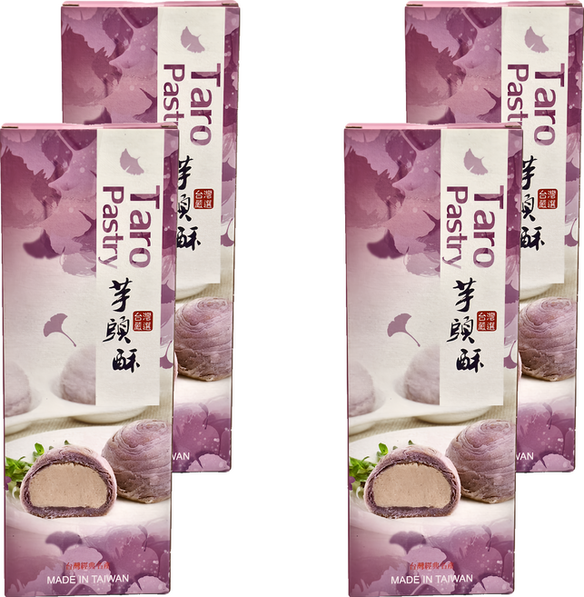 CHAOBY 超比食品 芋頭酥禮盒 3顆, 50g, 4盒