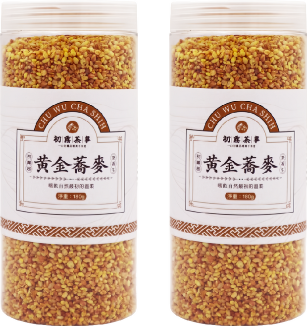 初霧茶事 黃金蕎麥茶, 180g, 2瓶, 1入