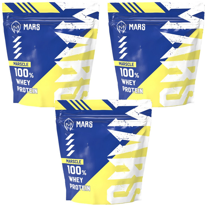 MARS 戰神 MUSCLE 濃縮乳清蛋白 巧克力, 500g, 3包