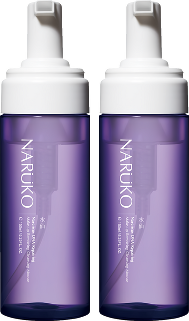 NARUKO 牛爾 台灣公司貨 水仙DNA 奇蹟修護洗卸兩用慕絲, 150ml, 2瓶