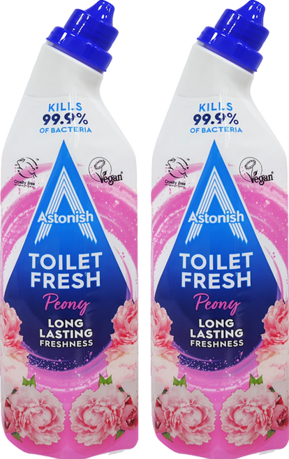 Astonish 浴廁清潔凝膠 牡丹, 750ml, 2個
