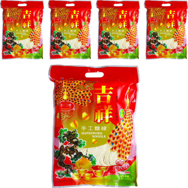 黃上牌 手工麵線, 1.2kg, 5包