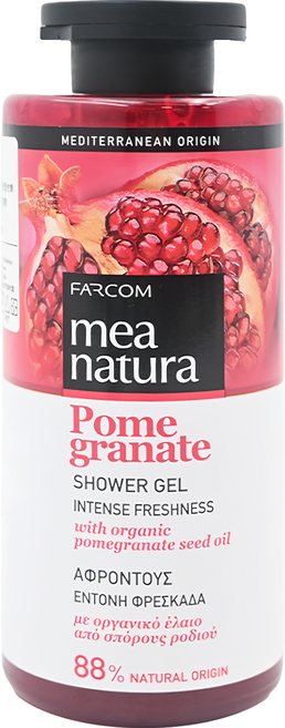 mea natura 紅石榴潤沁沐浴露, 300ml, 1瓶