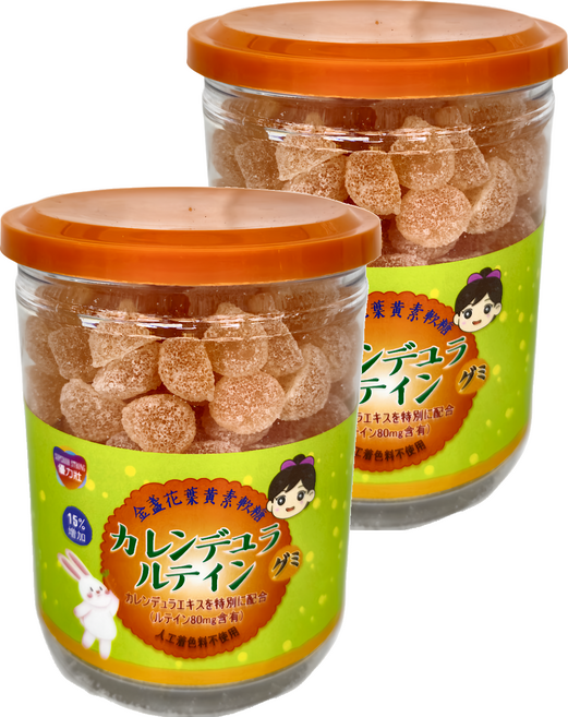 廣融 金盞花葉黃素軟糖, 275g, 2罐