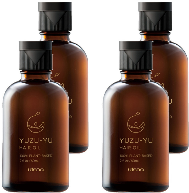 utena 佑天蘭 柚子天然頭髮護理油, 60ml, 4瓶
