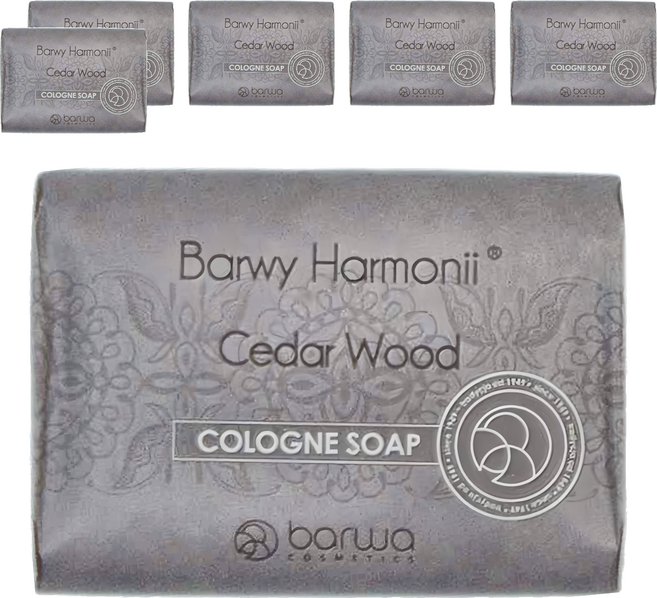 barwa COSMETICS 奢華SPA雪松香氛皂, 190g, 6個