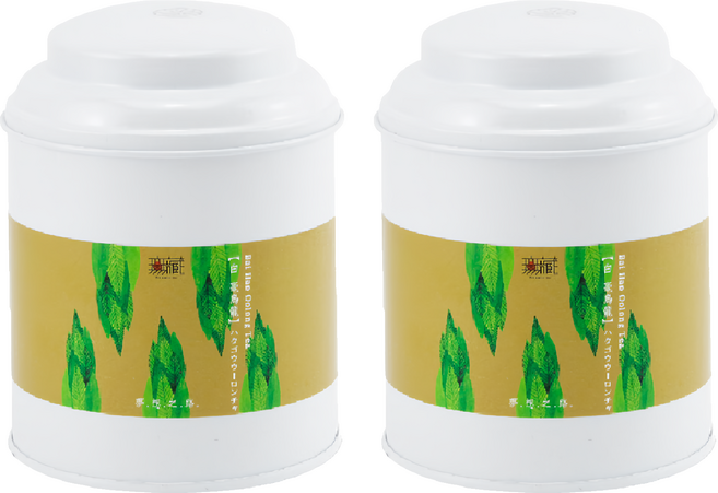 無藏茗茶 阿里山故事茶 白毫烏龍, 100g, 1罐, 2罐