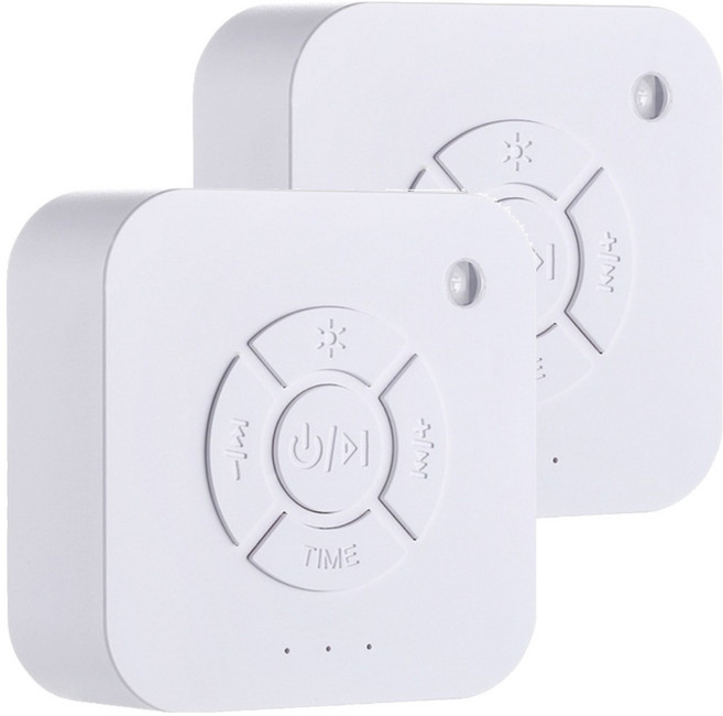 攜帶型無線白噪音除噪助眠儀, 2個