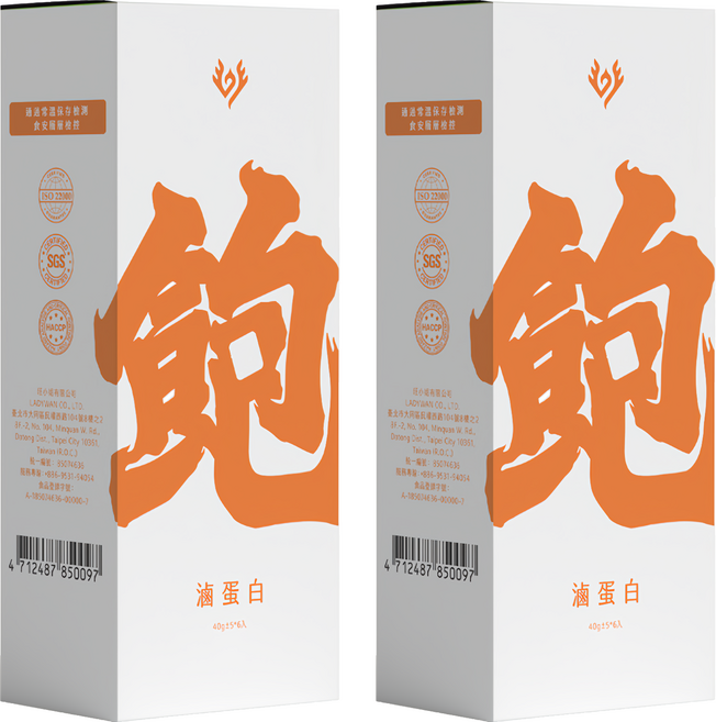 九祿 滷蛋白 黑胡椒口味, 240g, 2盒