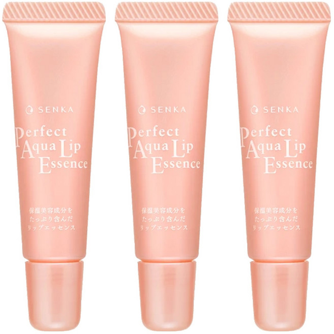 SENKA 專科 台灣公司貨 彈潤護唇精華, 無色無味, 10g, 3條