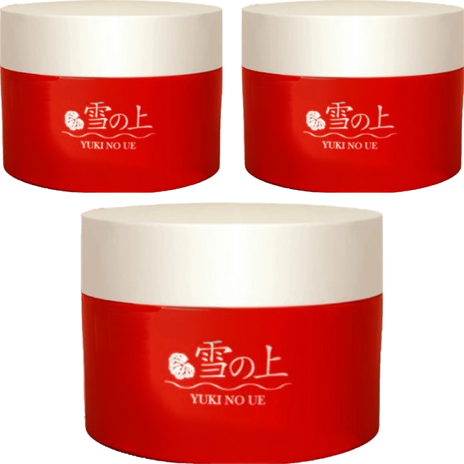 YUKINOUE 雪之上 全效合一水凝霜, 80g, 3罐
