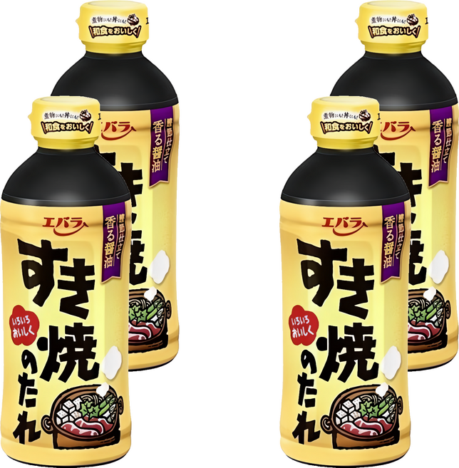 Ebara 荏原 壽喜燒醬 關東風味, 500ml, 4瓶