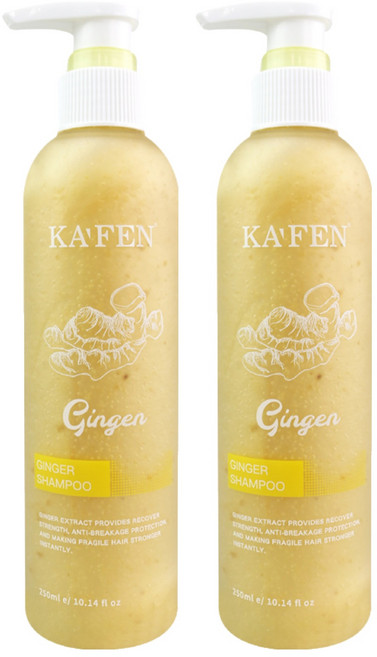 KA'FEN 卡氛 生薑韌髮頭皮洗髮精, 250ml, 2瓶