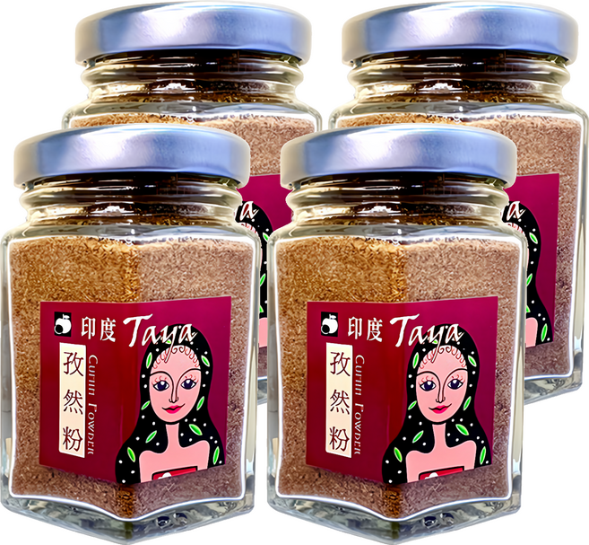 Taya Spices 孜然粉, 50g, 4罐