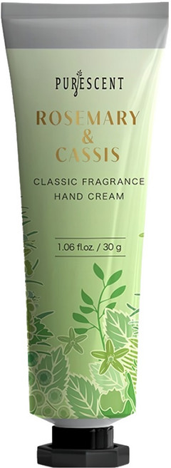 PURESCENT 經典護手霜 迷迭香 + 黑加侖, 1個, 30g