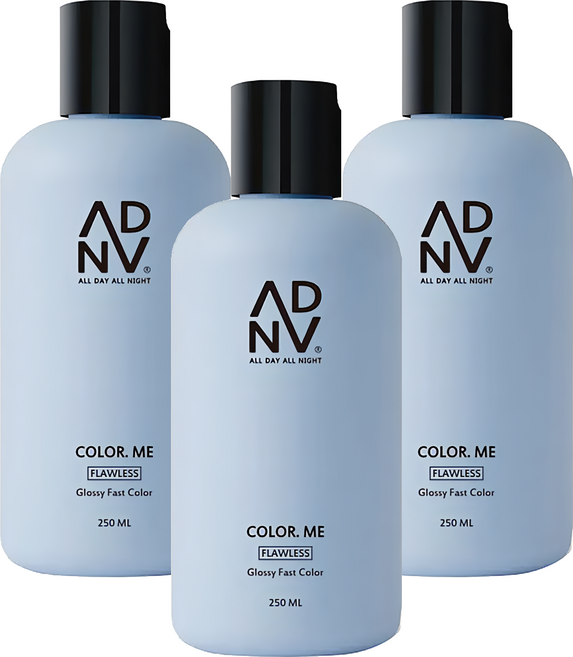 A.D.A.N 全時呵護 補色洗髮精/彩染補色劑 無暇, 250ml, 3瓶