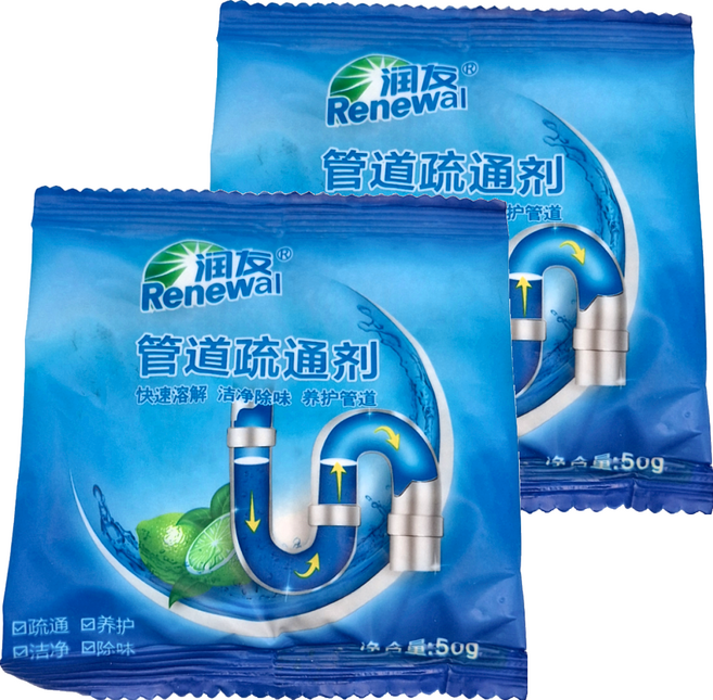 Renew 潤友 馬桶管道疏通劑 10包, 500g, 2組