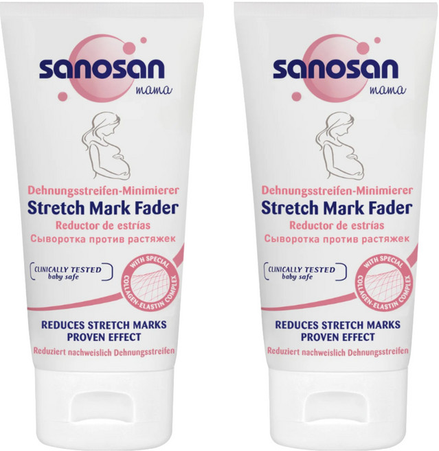sanosan S孕女神多胜肽緊緻撫紋霜, 75ml, 2件
