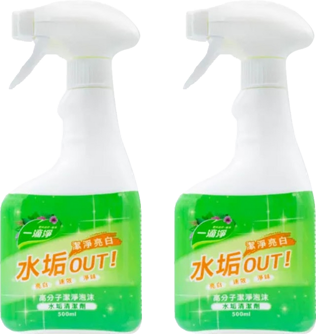 一滴淨水垢清潔劑, 500ml, 2瓶