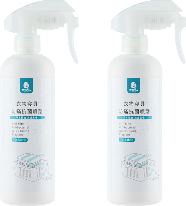 DAWOKO 木酢達人 衣物寢具防蟎抗菌噴劑, 300ml, 2瓶