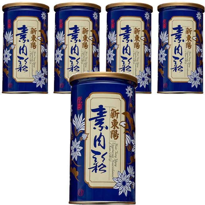 新東陽 素肉鬆 非基因改造, 280g, 5罐