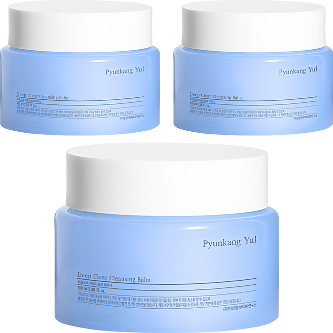 Pyunkang Yul 扁康率 深層清潔卸妝膏, 100ml, 3罐