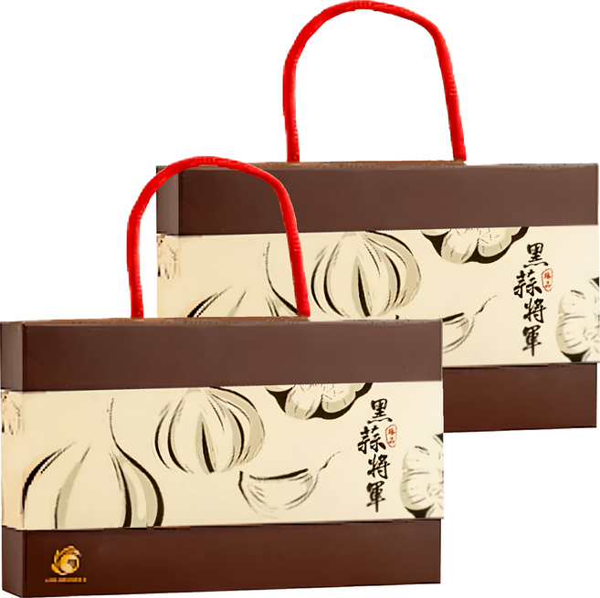 黑蒜將軍 時尚禮盒, 2盒