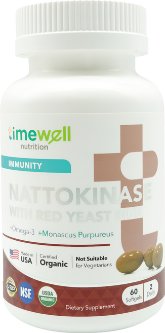 timewell 時光安好 納豆愛紅麴膠囊