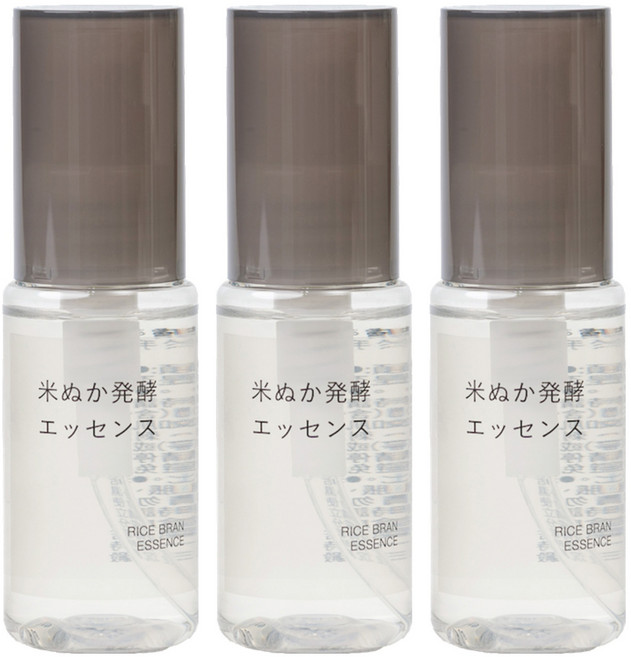 MUJI 無印良品 米糠發酵精華液, 50ml, 3瓶