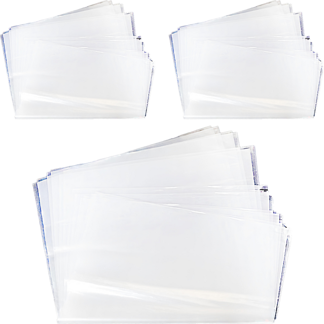 PE塑膠袋 PE袋 2.2kg, 23 x 30cm(9" x 12") x 0.03mm, 1個, 3包