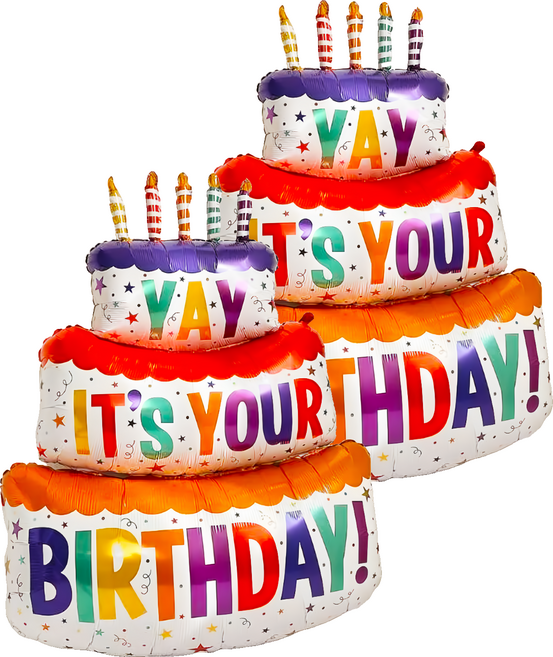 it's your birthday氣球 39吋 生日派對裝飾 氣氛布置, 2個