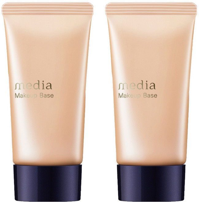 media 媚點 台灣公司貨 美肌修色粧前乳 30g, 橘色, 2件