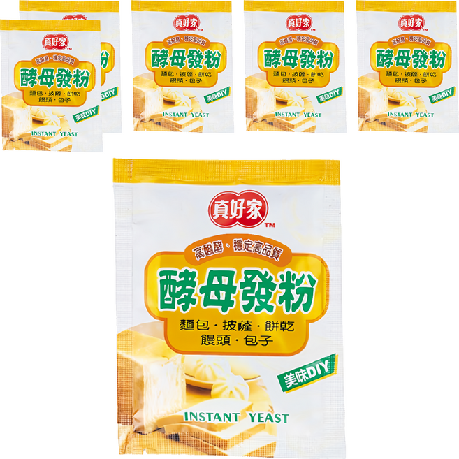 真好家 酵母發粉, 20g, 6包