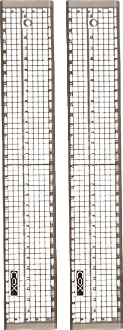 CoX 三燕興業 壓克力切割尺 30cm, 透明色, 2支
