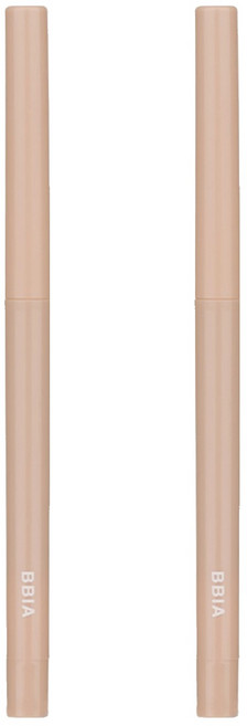 BBIA 魅雅 極細防水抗暈持久眼影眼線膠筆 0.3g, 13 Peanut Beige, 2支