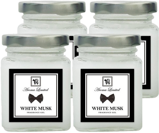 You Can Buy 室內香氛擴香膏, 120g, 4罐, 白麝香