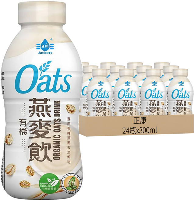 正康 Jacksoy 有機燕麥飲, 24瓶, 300ml