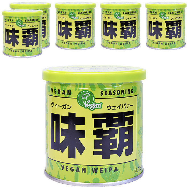 廣記商行 味霸 蔬菜味調味料 植物五辛素, 250g, 6罐
